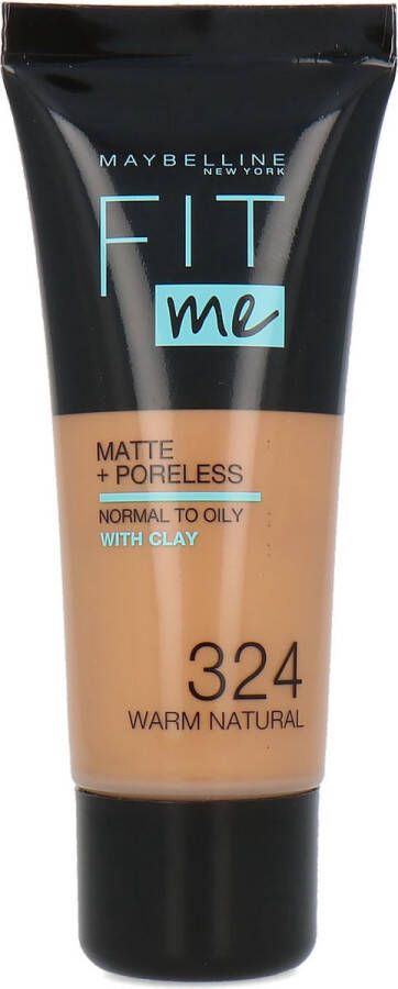 Maybelline Fit Me Matte + Poreless Foundation 324 Warm Natural