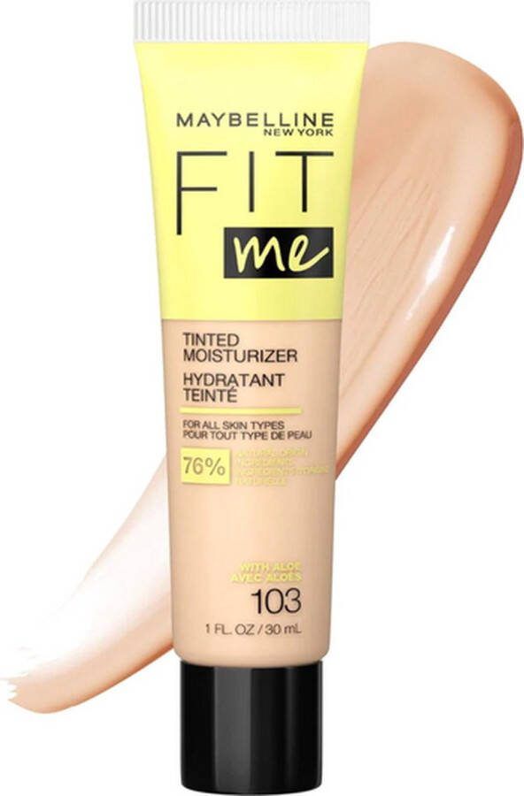 Maybelline Fit Me Tinted Moisturizer 103 Foundation 30 ml