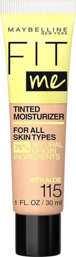 Maybelline Fit Me Tinted Moisturizer 115 Foundation 30 ml