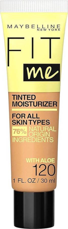 Maybelline Fit Me Tinted Moisturizer 120 Foundation 30 ml