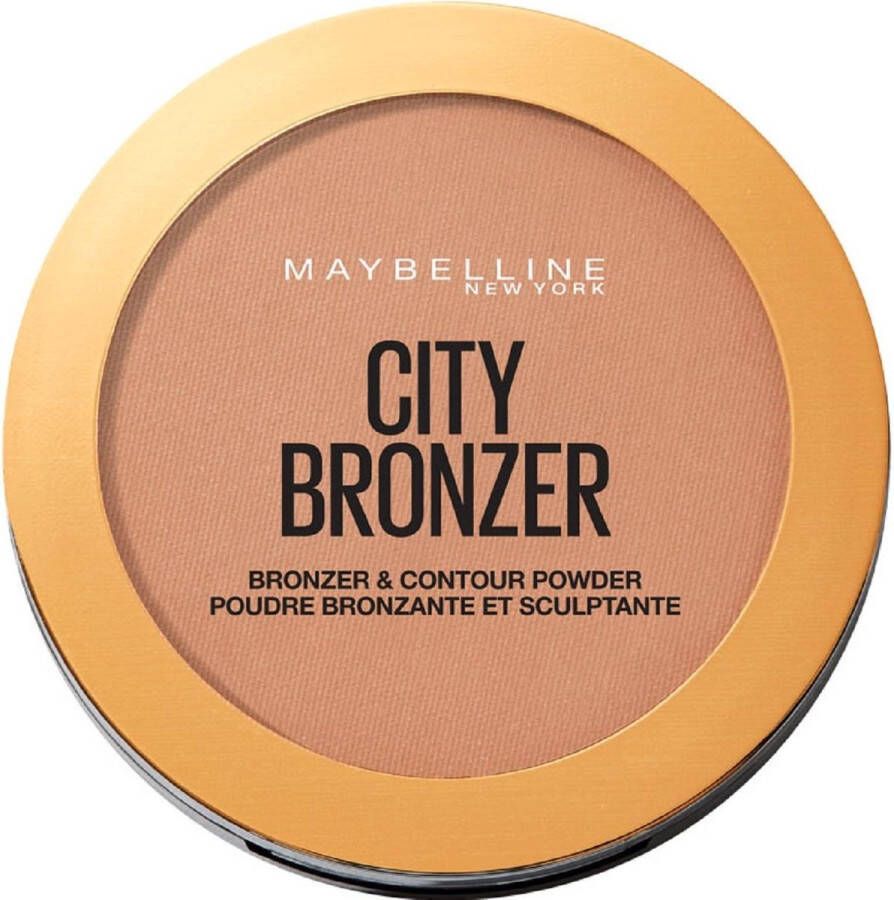 Maybelline New York City Bronzer & Contour Powder 300 Deep Cool Bronzing en Contouring Poeder 51 4 gr