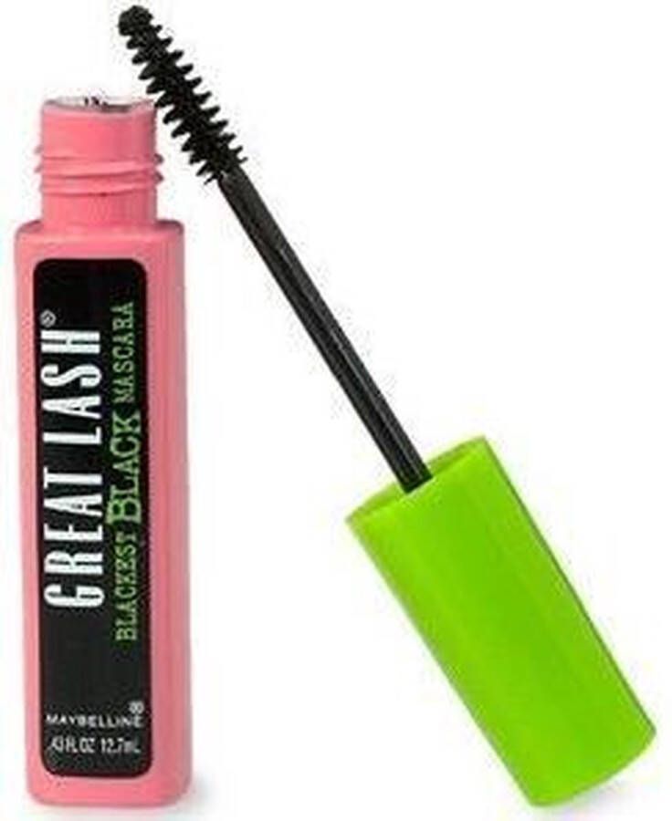 Maybelline GEMEY Great Lash Mascara Blackest Black