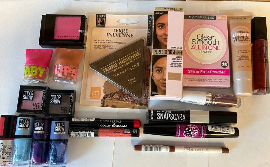 Maybelline Gemey lot de 20 pc A (2 49€ HT)