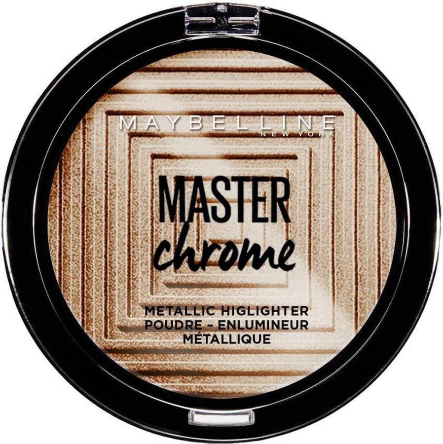 Maybelline New York Enlumineur Face studio Chrome n°100 Molten Bronze