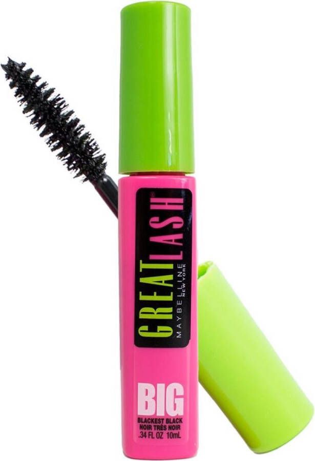 Maybelline Great Lash BIG Mascara Blackest Black