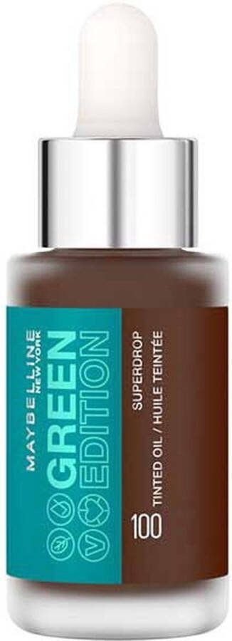Maybelline Green Edition Superdrop Tinted Oil Foundation 100