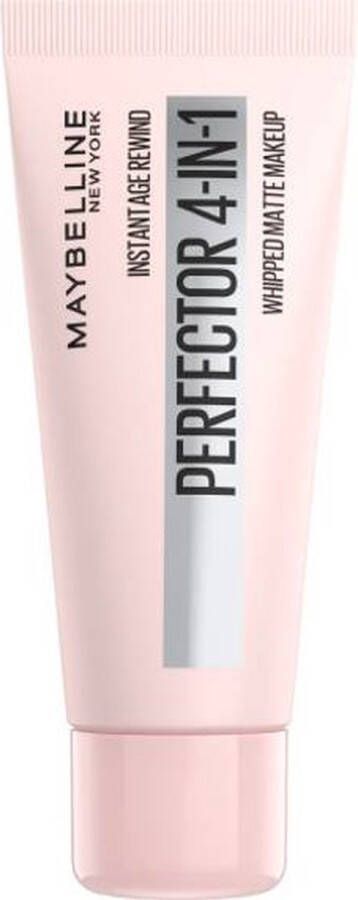 Maybelline New York Instant Age Rewind Perfector 4-in-1 Matte Light Primer Concealer BB Cream en Poeder in één Tube 30 ml