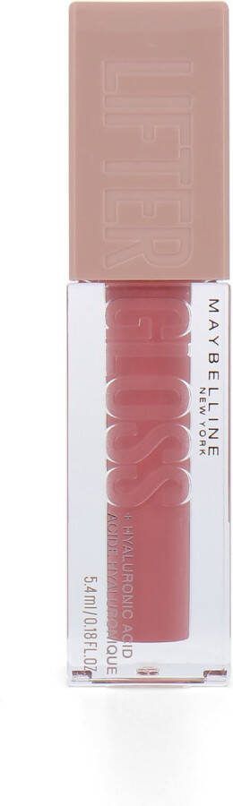 Maybelline New York Lifter Gloss Lipgloss 6 Reef Glanzende Lipgloss Roze Transparant 5 4ml