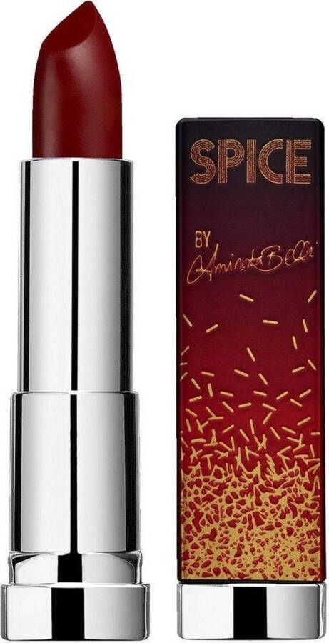 Maybelline Lipstick Spice Aminata Belli 884 Smoking Red