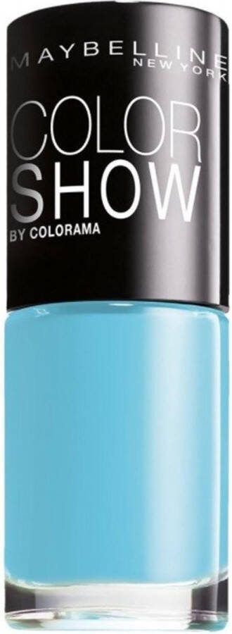 Maybelline Make-up Color Show 651 Cool Blue Blauw Nagellak