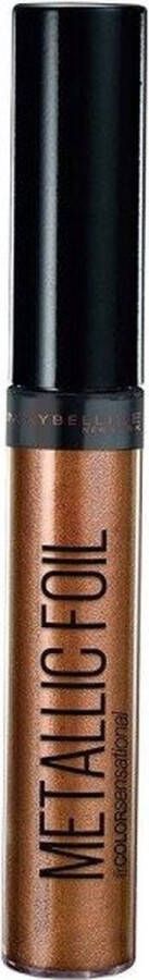 Maybelline Metallic Foil Lipgloss 90 Drietand ( Goud )