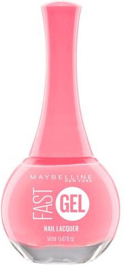 Maybelline nagellak Fast 05-twisted tulip Gel (7 ml)