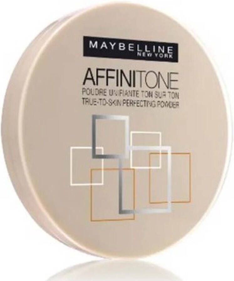 Maybelline New York Affinitone Pressed Powder 9g 03 Licht Zand