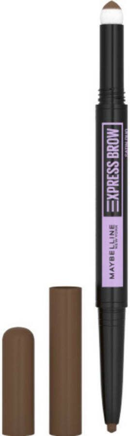 Maybelline New York Express Brow Duo 025 Brunette Bruin Wenkbrauwpotlood en Poeder