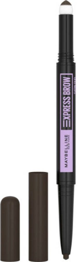 Maybelline New York Express Brow Duo 05 Black Brown Bruin Wenkbrauwpotlood en Poeder
