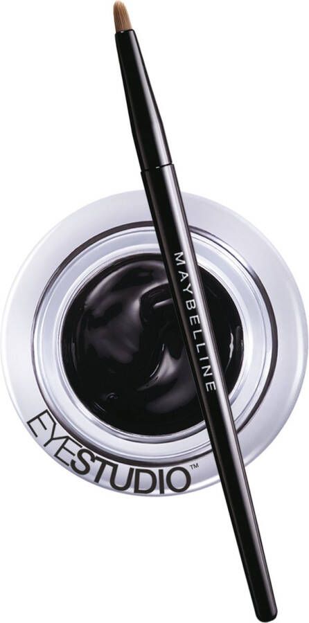Maybelline New York Eye Studio Gel Liner 01 Black Zwart Eyeliner