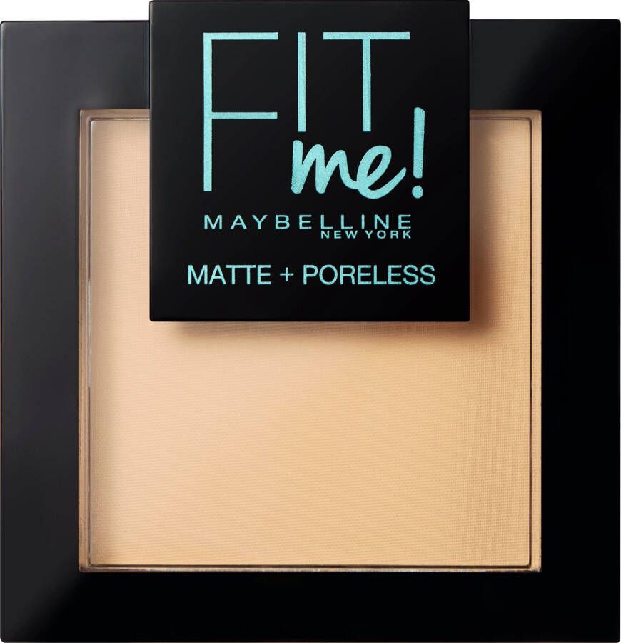 Maybelline New York Fit Me Matte + Poreless Powder 115 Ivory Matterend Poeder welke Poriën Zichtbaar Verkleind 9 gr