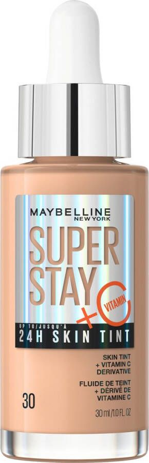 Maybelline New York Superstay 24H Skin Tint Bright Skin-Like Coverage foundation kleur 30