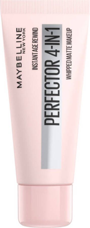 Maybelline New York Instant Age Rewind Perfector 4-in-1 Matte Medium Primer Concealer BB Cream en Poeder in één Tube 30 ml