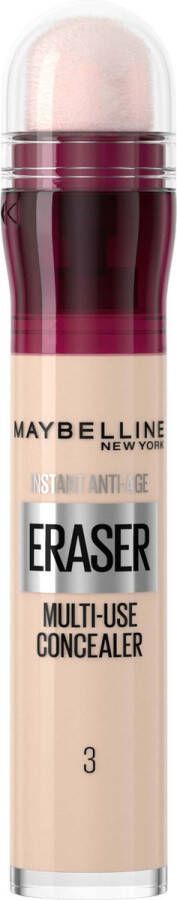 Maybelline New York Instant Anti Age Eraser 03 concealers die zichtbaar wallen wegwerken Beige 6 8 ml