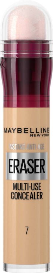 Maybelline New York Instant Anti Age Eraser 07 concealers die zichtbaar wallen wegwerken Lichtbruin 6 8 ml