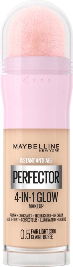 Maybelline New York Instant Anti-Age Perfector 4-in-1 Glow Fair Light Cool Primer Concealer Highlighter en BB-Cream in één 20 ml