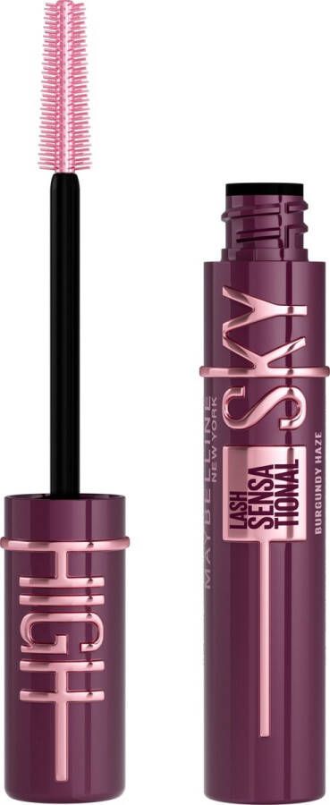 Maybelline New York Lash Sensational Sky High Burgundy Haze Bordeaux Lengte Mascara 7 2ml