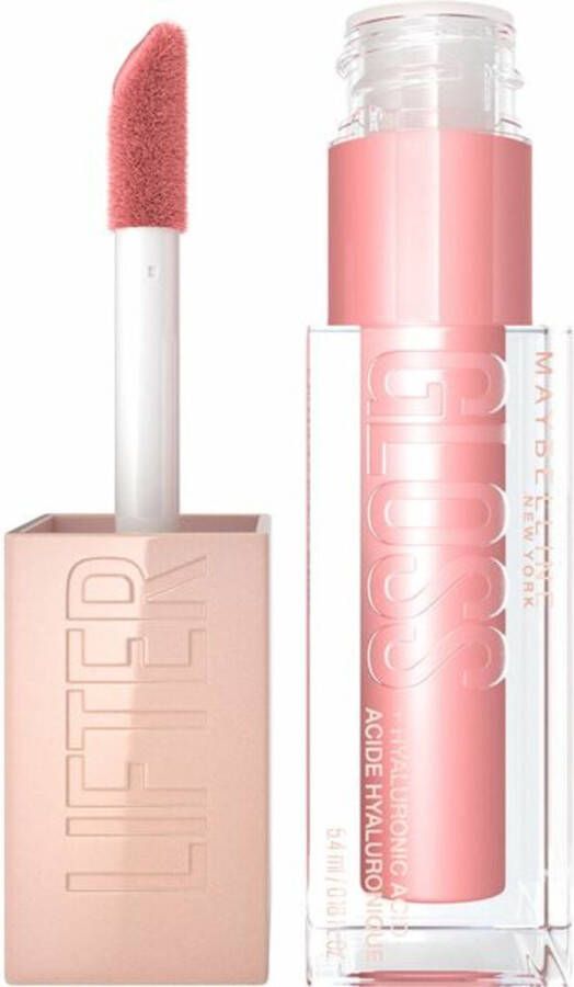 Maybelline New York Lifter Gloss Lipgloss 6 Reef Glanzende Lipgloss Roze Transparant 5 4ml