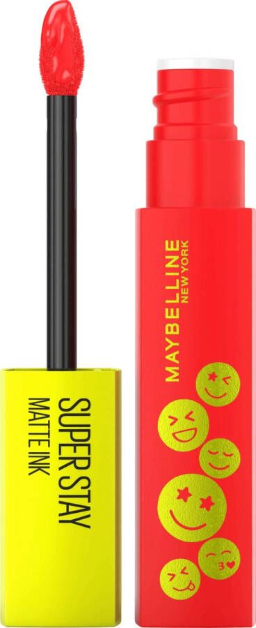 Maybelline New York Lippenstift Super Stay Matte Ink Mood Maker 445 Energizer 5 ml