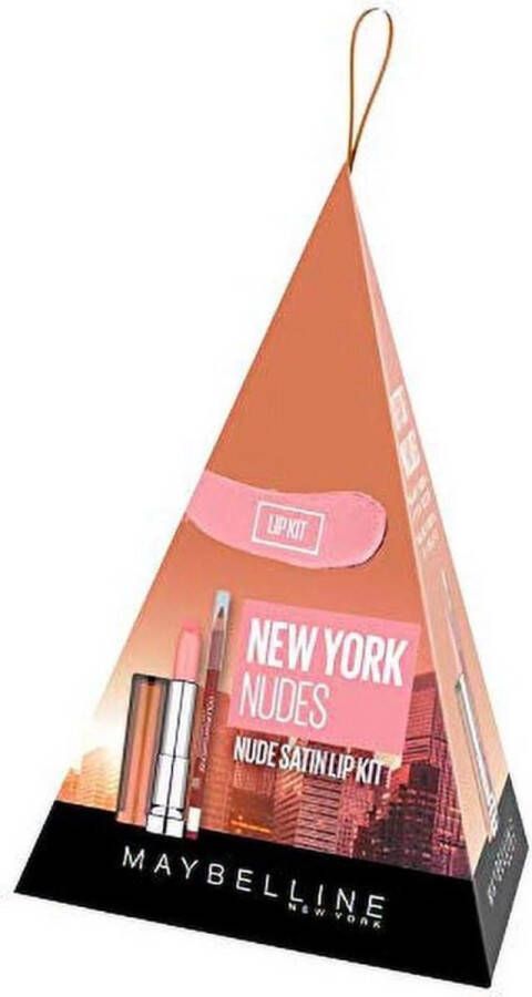 Maybelline New York Nudes Satin Lip Kit
