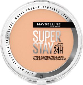 Maybelline New York SuperStay 24H Hybrid Powder Foundation 21 Langhoudende Poeder Foundation