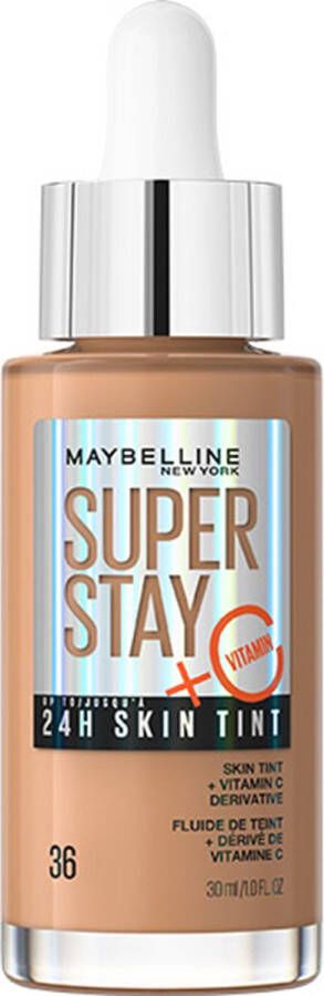Maybelline New York Superstay 24H Skin Tint Bright Skin-Like Coverage foundation 36