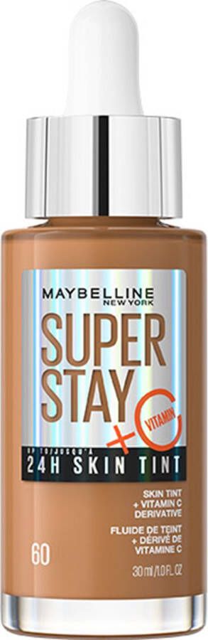 Maybelline New York Superstay 24H Skin Tint Bright Skin-Like Coverage foundation 60