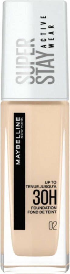 Maybelline New York SuperStay 30H Active Wear Foundation 02 Naked Ivory Foundation 30ml