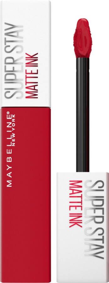 Maybelline New York SuperStay Matte Ink Lippenstift 325 Shot Caller Rode Matte Langhoudende Lippenstift 5 ml