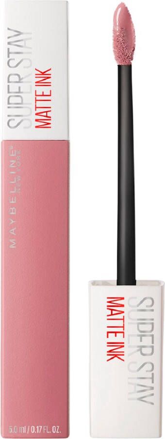 Maybelline New York SuperStay Matte Ink Lipstick 10 Dreamer Roze Matte Langhoudende Lippenstift 5 ml