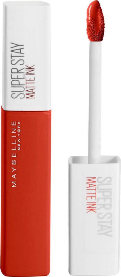 Maybelline New York SuperStay Matte Ink Lipstick 117 Ground Breaker Rood Matte Langhoudende Lippenstift 5 ml