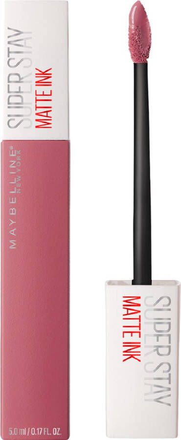 Maybelline New York SuperStay Matte Ink Lipstick 15 Lover Paars Langhoudende Matte Liquid Lipstick 5 ml