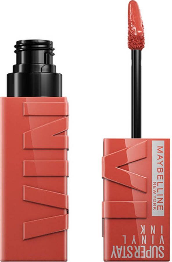 Maybelline New York SuperStay Vinyl Ink Lipstick 125 Keen Roze Langhoudende Lippenstift 4.2 ml