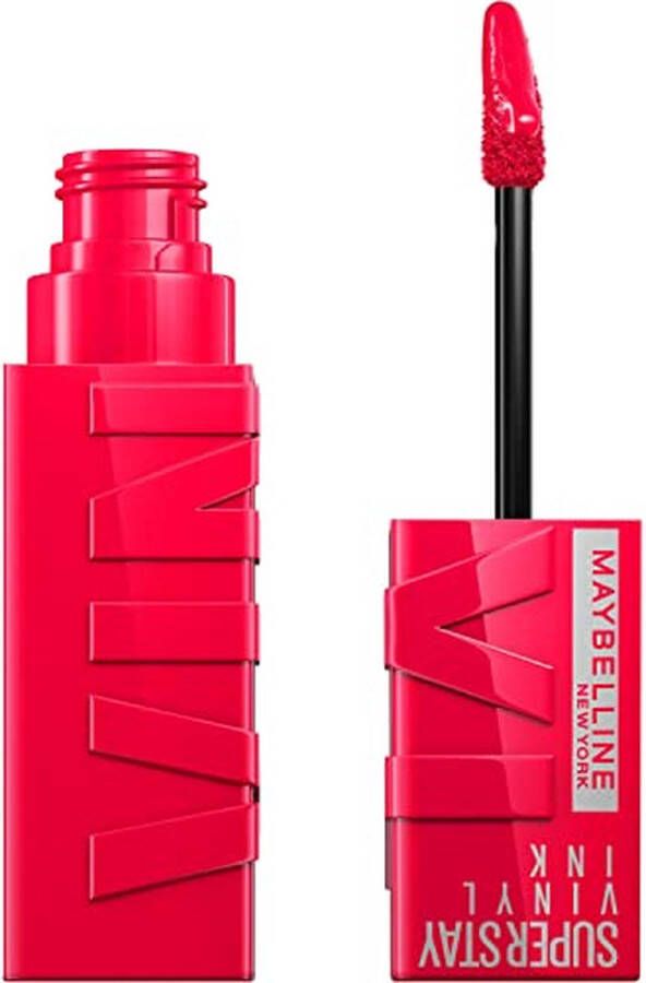 Maybelline New York SuperStay Vinyl Ink Lipstick 45 Capricious Roze Langhoudende Lippenstift 4 2 ml