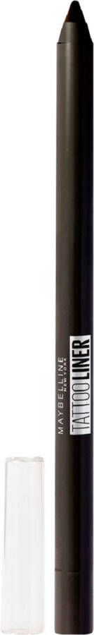 Maybelline New York Tattoo Liner Gel Pencil 900 Deep Onyx Zwart Waterproof Slijpbaar Oogpotlood