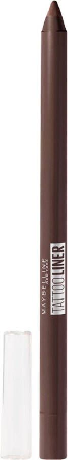 Maybelline New York Tattoo Liner Gel Pencil 910 Bold Brown Bruin Waterproof Slijpbaar Oogpotlood