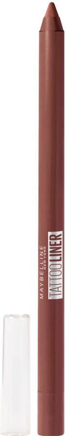 Maybelline New York Tattoo Liner Gel Pencil 911 Smooth Walnut Bruin Waterproof Slijpbaar Oogpotlood