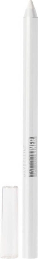 Maybelline New York Tattoo Liner Gel Pencil 970 Polished White Wit Waterproof Slijpbaar Oogpotlood