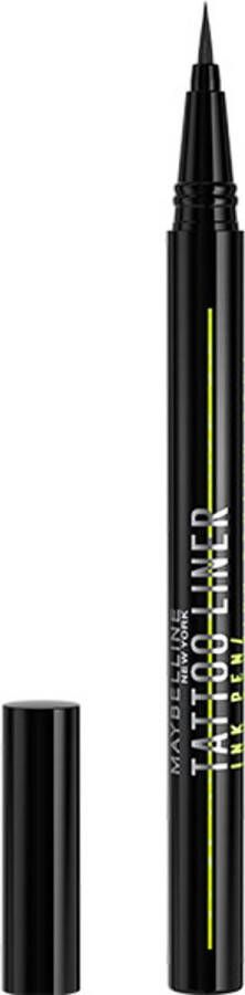 Maybelline Tattoo Liner Ink Pen Black Eyeliner Zwart Waterproof houdt tot 24 uur