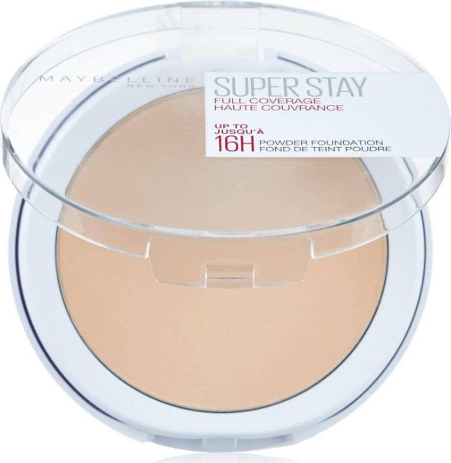 Maybelline SuperStay 16H Full Coverage Powder Foundation 30 Sand