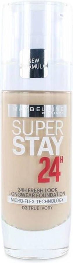 Maybelline SuperStay 24H Foundation 03 True Ivory