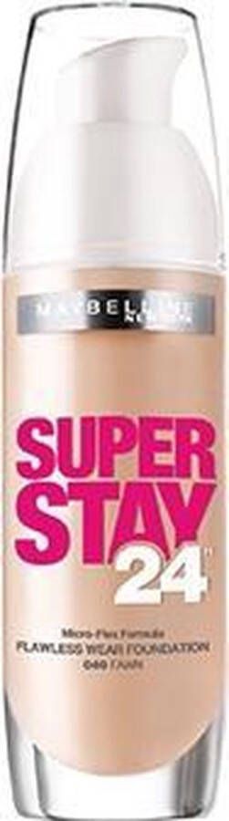 Maybelline Superstay 24H Foundation 40 Fawn foundationmake-up Pompflacon Vloeistof