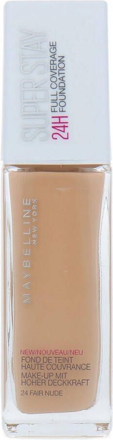 Maybelline SuperStay 24H Full Coverage Foundation 24 Fair Nude