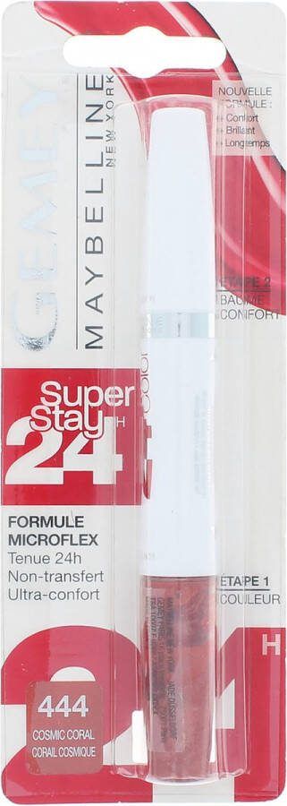 Maybelline SuperStay 24H Lipstick 444 Cosmic Coral